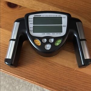 OMRON Black and Silver Fat Loss Monitor